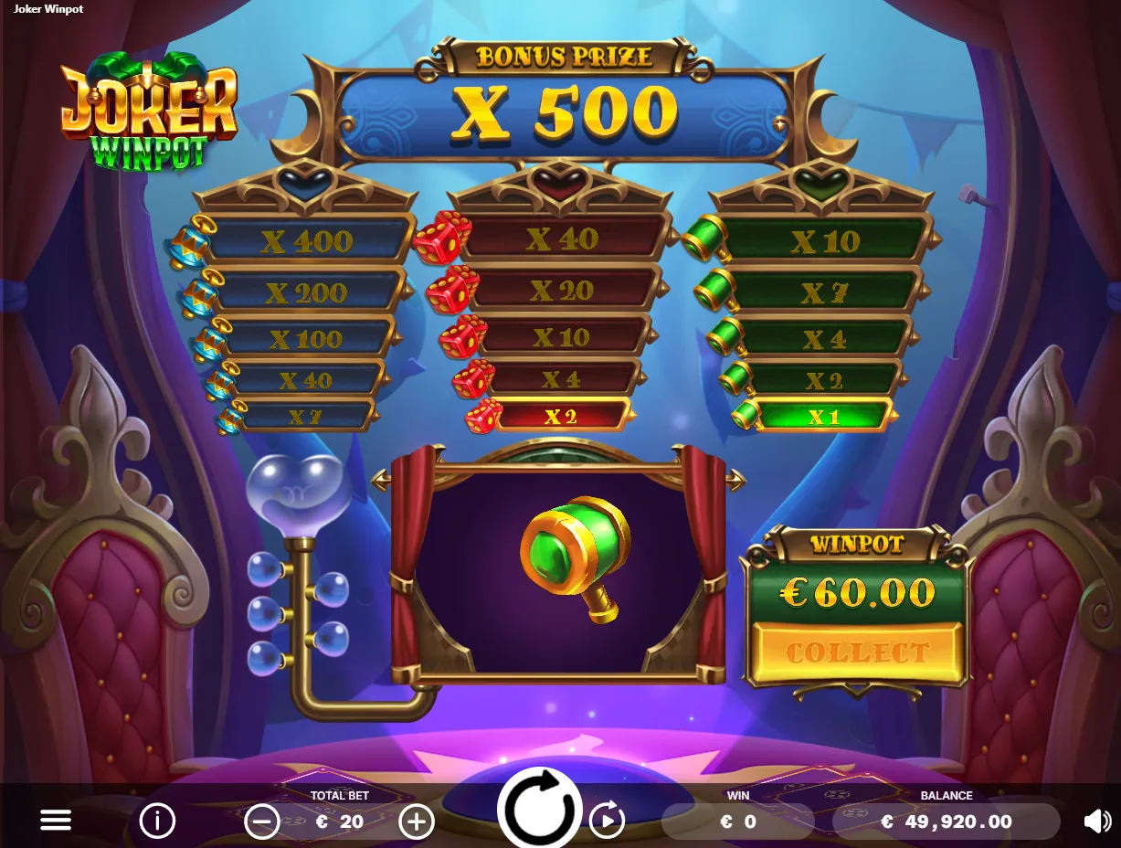 Joker Cashpot demo